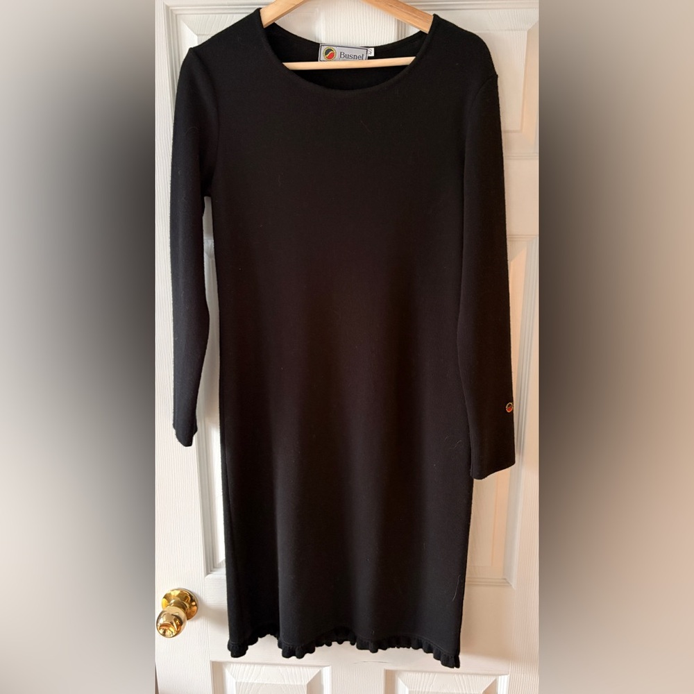 100% wool dress made in France